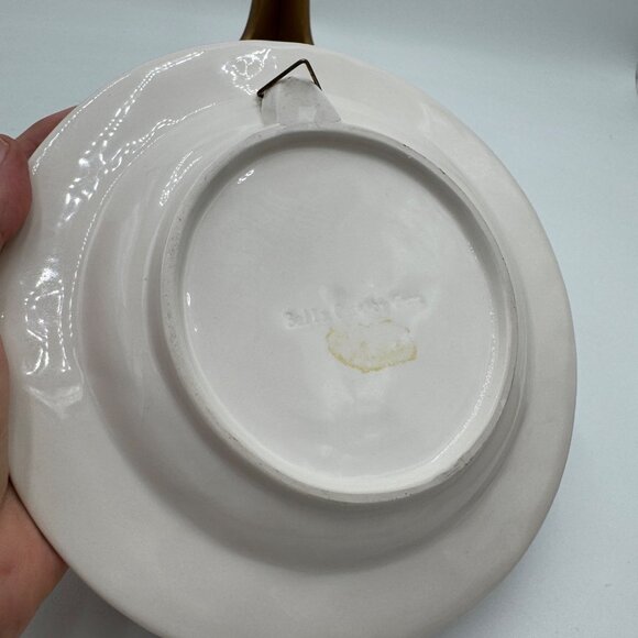 Vintage Bella Casa by Ganz Hand Painted Hen Chicken 3D Wall Plate Decor black wh - Picture 9 of 15